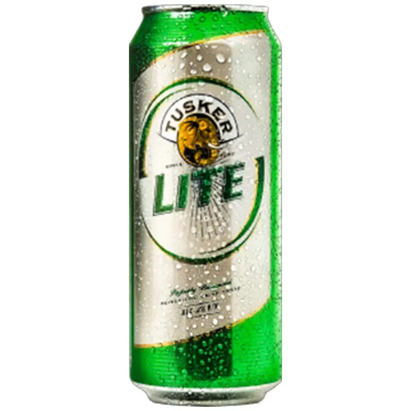 Tusker Lite Cans